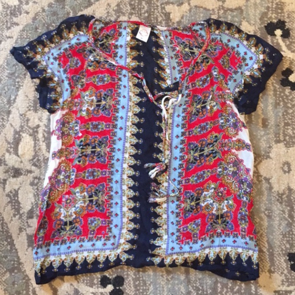 INDIAN SHEER TOP
